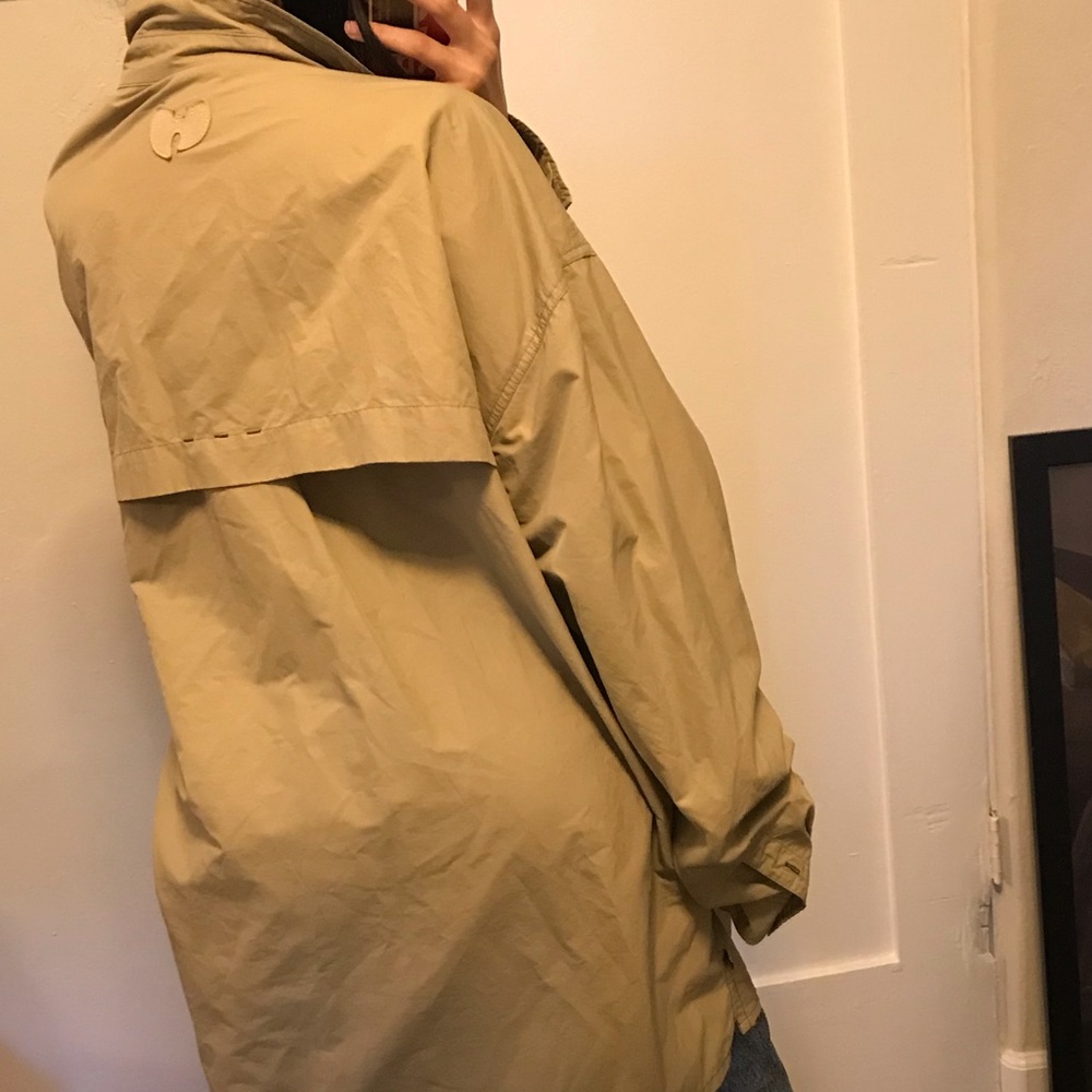 VINTAGE VINTAGE WU WEAR TRENCH COAT - Picture 2 of 8